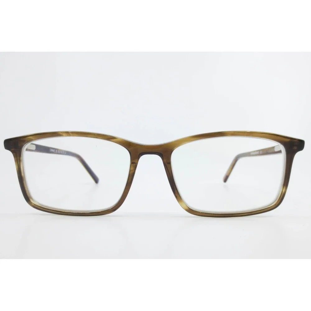 Eyebuydirect Crane XS Brown Tortoise Rectangular Eyeglasses Frames 50-16-135 C4